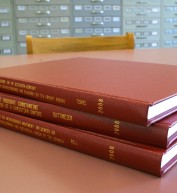 New bound history theses can be found in the general collection of Jenks Library.