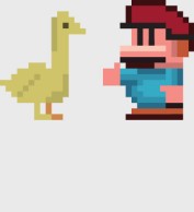 Mario meets Golden Goose