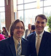Dr. Justin Topp, faculty and Michael Lindsay, President of Gordon College