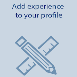 Add experience to your profile