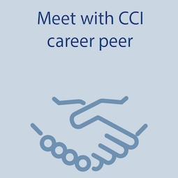 Meet with CCI career peer