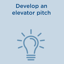 develop an elevator pitch