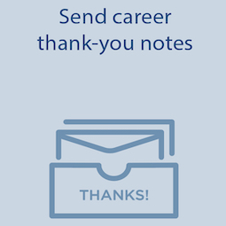 Send career thank-you notes