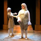 Handel and Smith exit the opera