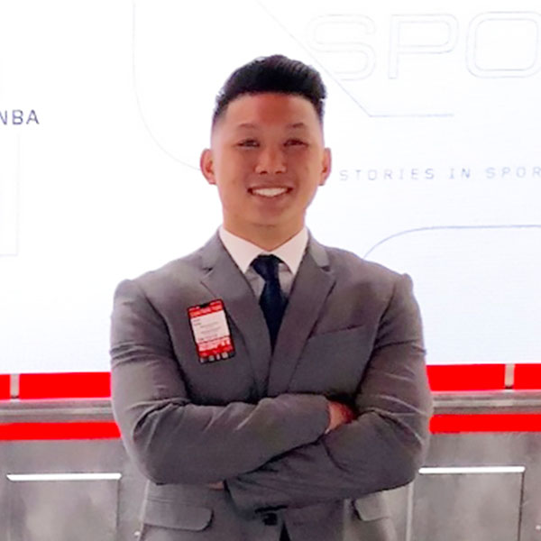 Photo of Jaren Yang, a content producer at ESPN, a Sports Emmy Award Winner, and a class of 2018 graduate of Gordon College - one of the best Christian colleges in the U.S.