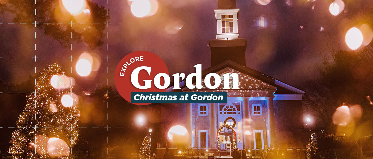 Gordons chapel with Christmas decorations