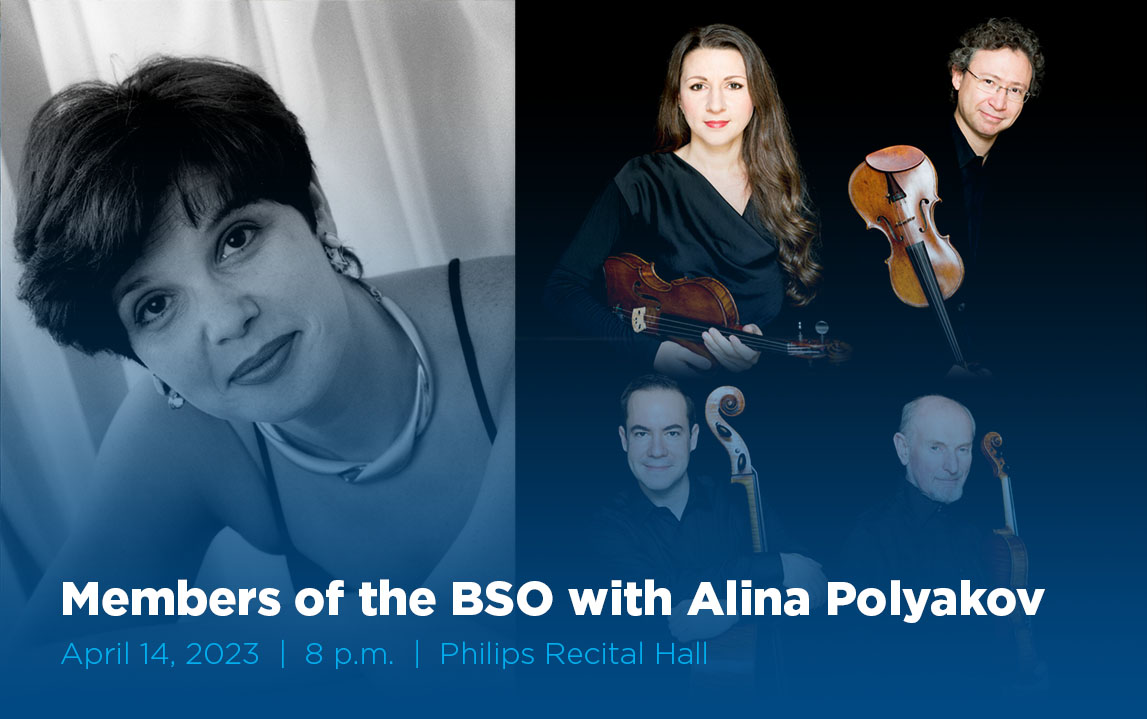 Members of the BSO with Alina Polyakov 