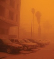 A sandstorm